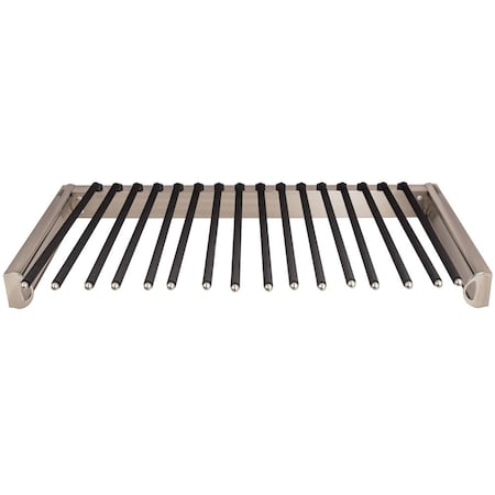 Hardware Resources Satin Nickel 30" Wide Pant Rack PPR-3014-SN